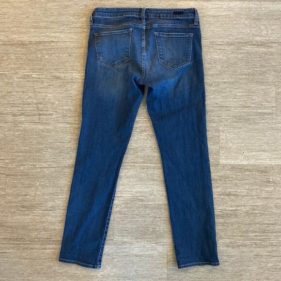 Kut From The Kloth Low Rise Straight Leg Jeans Size 6 Medium Wash - Picture 4 of 4